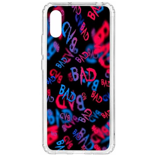 фото Чехол на xiaomi redmi 9a kruche print bad / чехол для xiaomi / чехол с рисунком / чехол с принтом / чехол для ксяоми / чехол для хаоми / бампер на сяоми / чехол накладка для ксяоми / противоударная накладка для xiaomi redmi mi / защита для redmi / защита на mi / cиликоновый чехол для xiaomi redmi / пластиковый чехол на ксиаоми / защитный чехол для хаоми / чехольчик / защита телефона / ударопрочный чехол кruче