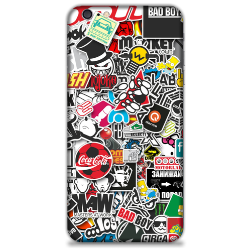 Гидрогелевая пленка для iPhone 6s Plus STICKER BOMB BREAK