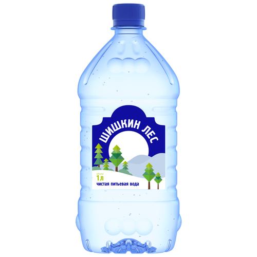 Вода питьевая Шишкин лес негазированная, ПЭТ 1 л (12 штук)