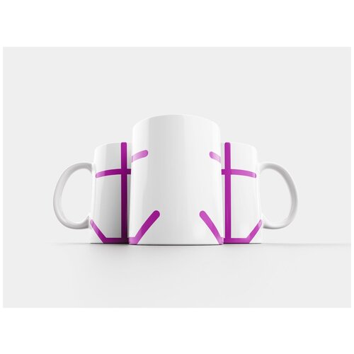 фото Кружка "якорь, якорная стоянка, морской" 320 мл lotsprints