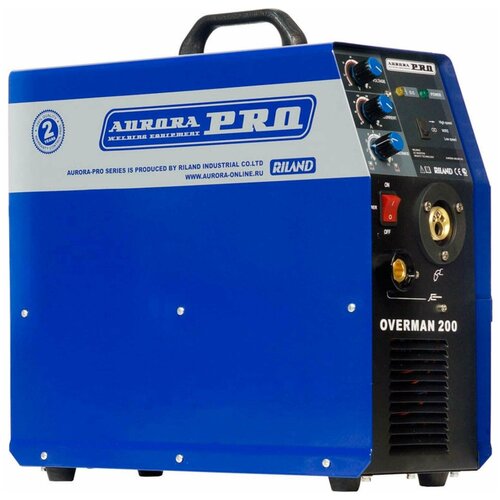 Сварочный аппарат инверторного типа Aurora OVERMAN 200 Маска сварочная Хамелеон и Краги 3142000₽