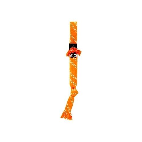 Rogz Игрушка веревочная шуршащая SCRUBZ средняя оранжевый (SCRUBZ ROPE TUG TOY SM) SC03D | SCRUBZ ROPE TUG TOY SM 0,04 кг 47508. оранж (2 шт)