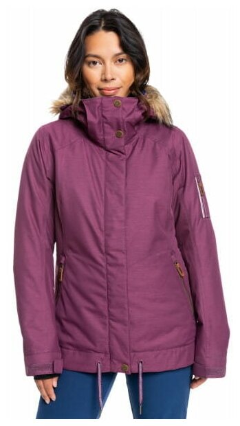 Куртка Roxy, размер XL, фиолетовый
