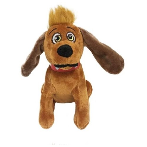 Мягкая игрушка пес Макс Как Гринч украл Рождество мягкая игрушка huggeland пес бежевый