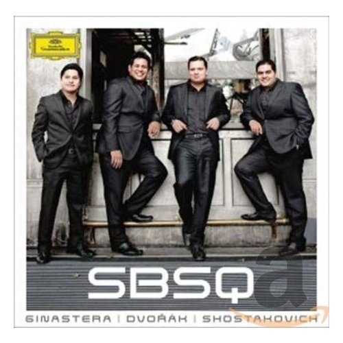 Компакт-Диски, Deutsche Grammophon, SIMON BOLIVAR STRING QUARTET - Ginastera/ Shostakovich/ Dvorak (CD)