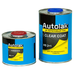 Комплект (лак, отвердитель для лака) Autolak HS 2+1 Clear Coat, 2 шт. - изображение