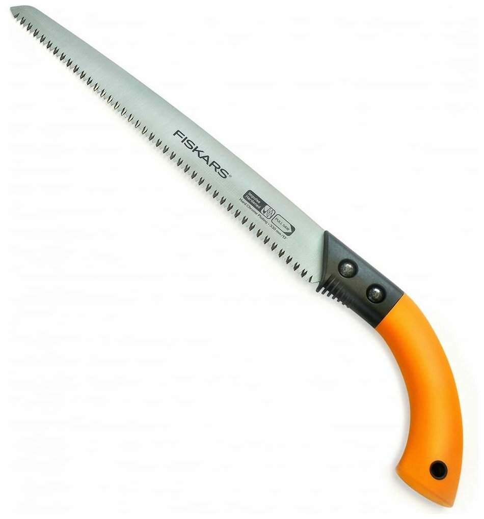 Пила с фиксированным лезвием Fiskars SW84 (1001620 / 123840) в чехле - фотография № 10