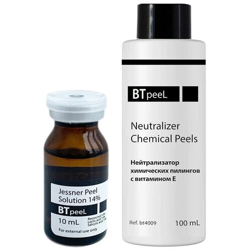 BTpeel   Jessner Peel Solution 14% +    Neutralizer Chemical Peels, 110 