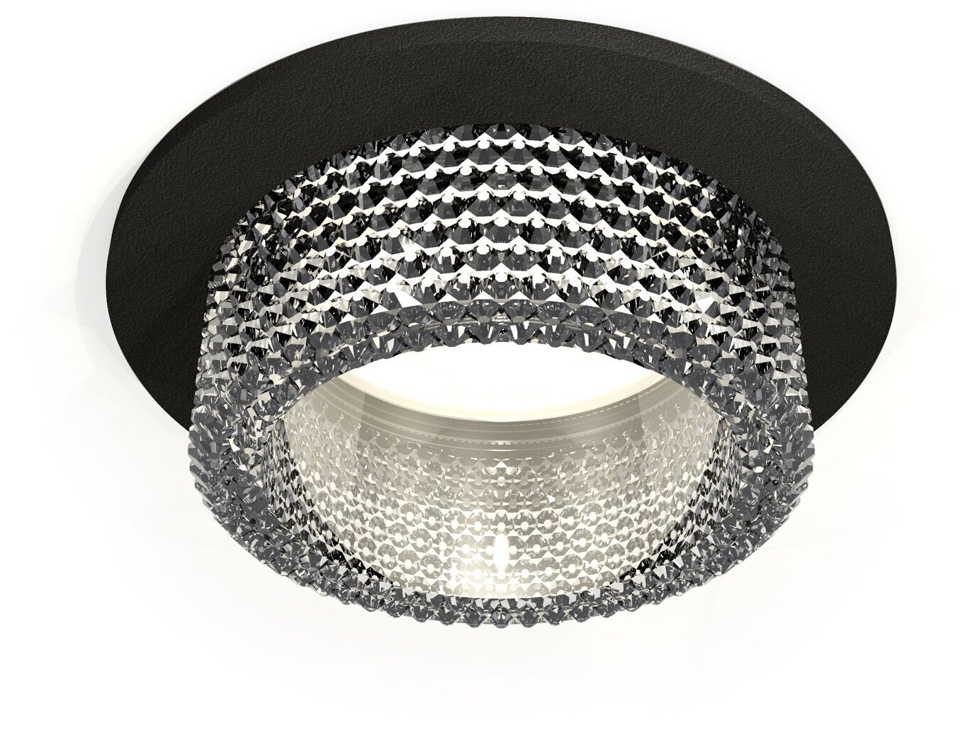 фото Комплект встраиваемого светильника с композитным хрусталем Ambrella light Techno spot XC6513040