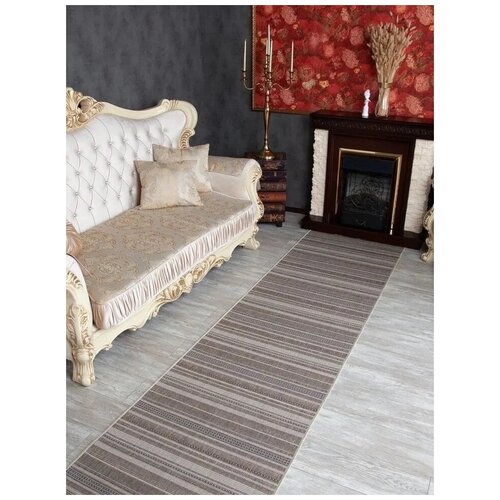 Ковровая дорожка 52308 BEIGE 60 x 320