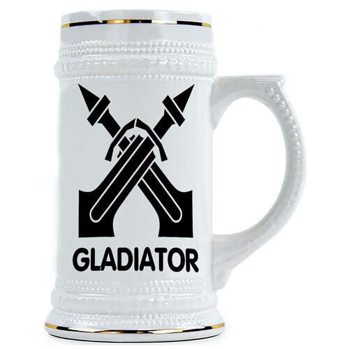 фото Пивная кружка gladiator , гладиатор drabs