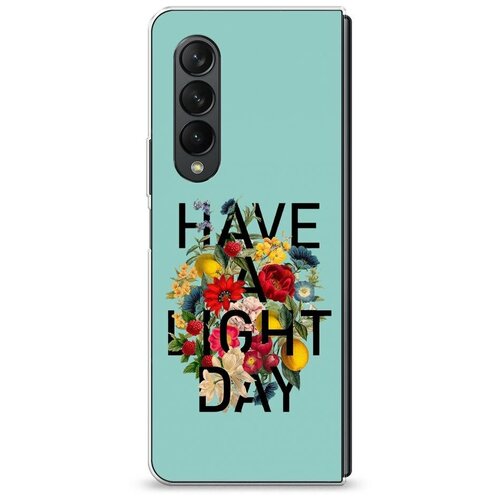 Силиконовый чехол Huf пули на Samsung Galaxy Z Fold 3 / Самсунг Галакси Зет Фолд 3