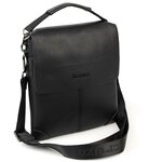 Мужская сумка через плечо N20-6049 Блек - изображение