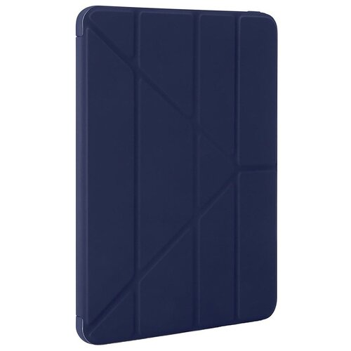 Чехол Pipetto Origami (PI39-113-R) для iPad Pro 12.9 2018-2021 (Dark Blue) чехол pipetto for ipad 10 5 clear back cover