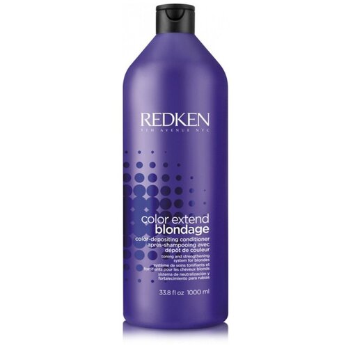 нейтрализующий кондиционер для поддержания холодных оттенков блонд redken conditioner color extend blondage 300 мл Redken кондиционер для волос Color Extend Blondage для поддержания холодных оттенков блонд, 1000 мл