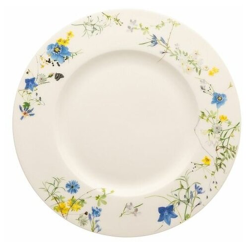 фото Rosenthal тарелка для завтрака 23 см fleurs des alpes brillance rosenthal
