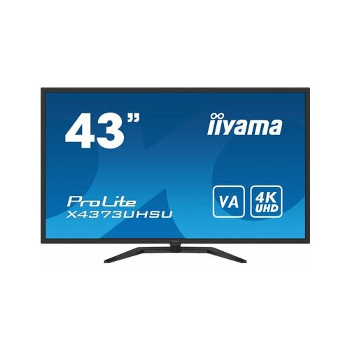 Монитор Iiyama 4253840x2160 Iiyama Portable X4373UHSU-B1матрица VA Матовая Встроенные колонки 6901100₽