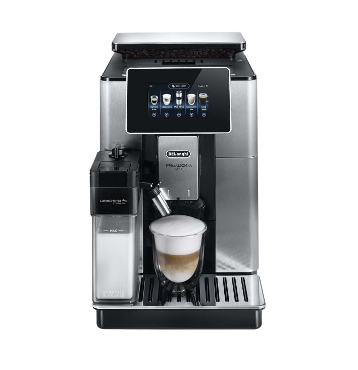 Кофемашина De'Longhi PrimaDonna Soul ECAM610.74. MB, серебристый