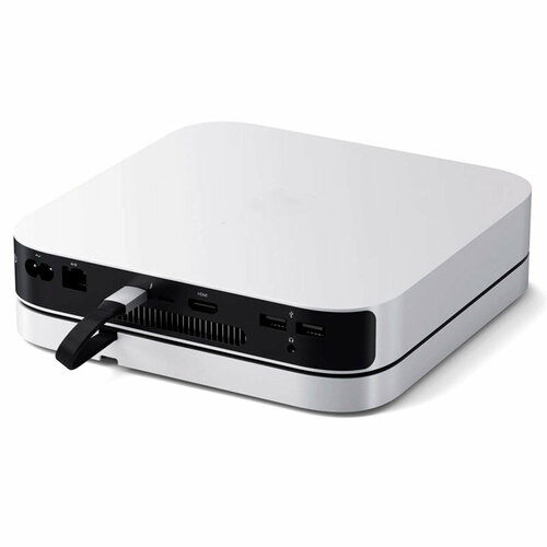 Аксессуар Хаб Satechi Stand Hub for Mac Mini Studio with NVME SSD Enclosure Silver ST-GMMSHS 1112100₽