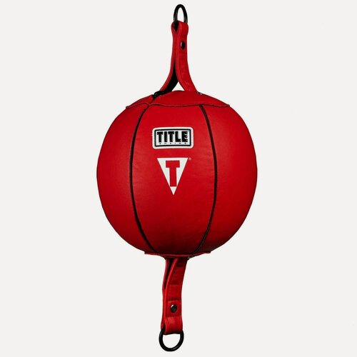 Изображение товара Груша пневматическая на растяжках TITLE Boxing Double End Bag, красная