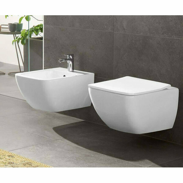 Унитаз подвесной Villeroy&Boch Venticello 4611RS01 цвет-альпийский белый, микролифт