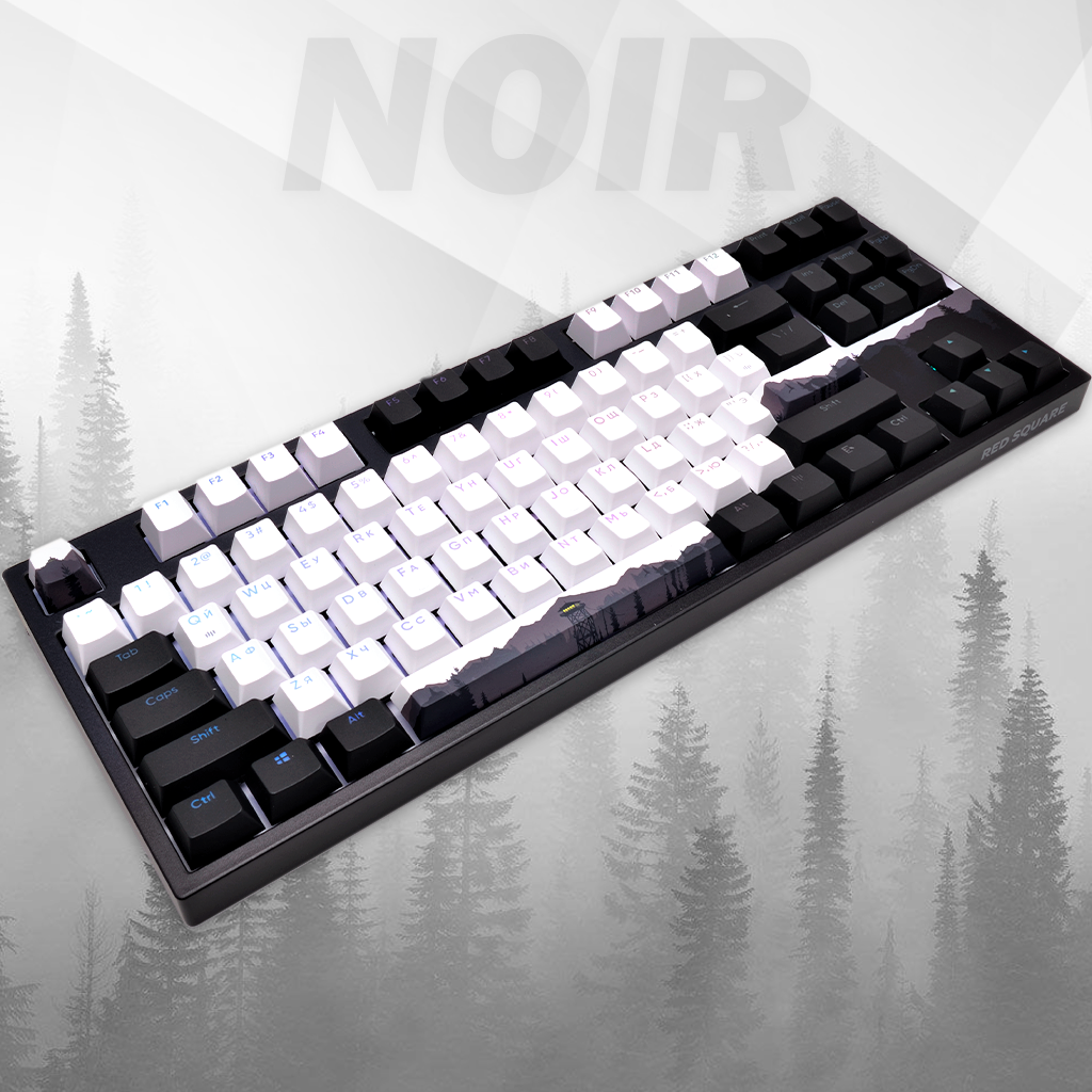 Игровая клавиатура Red Square Keyrox TKL Classic Noir (RSQ-20042) G3ms Amber Switch