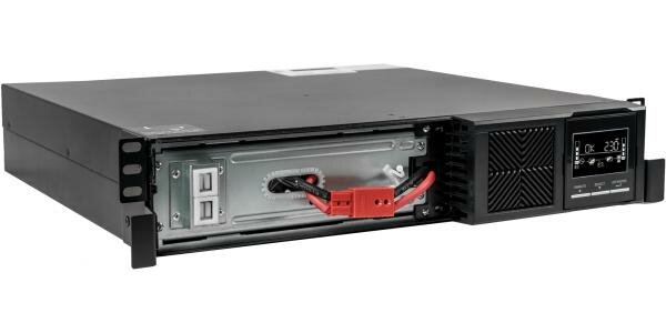 Источник бесперебойного питания Systeme Electriс Smart-Save Online SRT, 1500VA/1500W, On-Line, Extended-run, Rack 2U(Tower convertible), LCD, Out: 8xC13, SNMP Intelligent Slot, USB, RS-232, Pre-Inst. Systeme Electric - фото №14