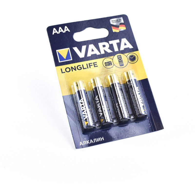 Батарейка Varta Longlife AAA, 4 шт. - фото №2