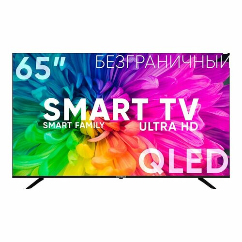 Телевизор SoundMAX SM-QLED65T2SU телевизор harper 50u750ts 50 4k uhd smart tv wi fi черный