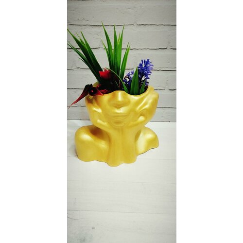 Подарок маме, подруге , девушке на день рождения на 14 февраля, ваза кашпо 