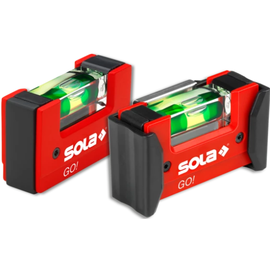 Уровень компактный Sola GO, 1 глазок, точн. 0,75 мм/м 01620101