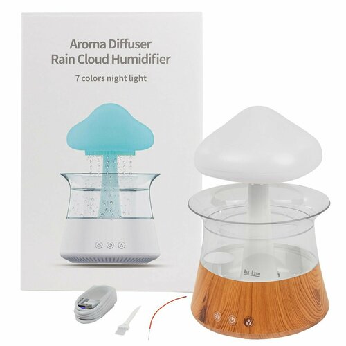 Светильник-увлажнитель воздуха Гриб EL15 CH06-2wood 412500₽