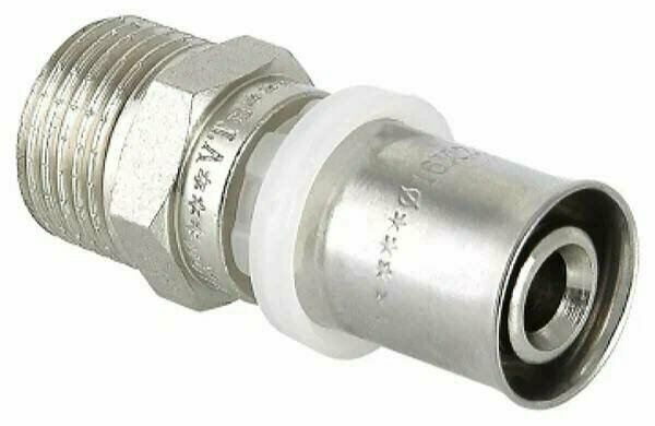 Муфта VALTEC VTm.201. N.002005 20x3/4" пресс – резьба