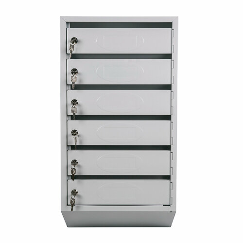 Почтовый ящик Стандарт 6-ти секционный ЯПР-6 Серый 4520₽