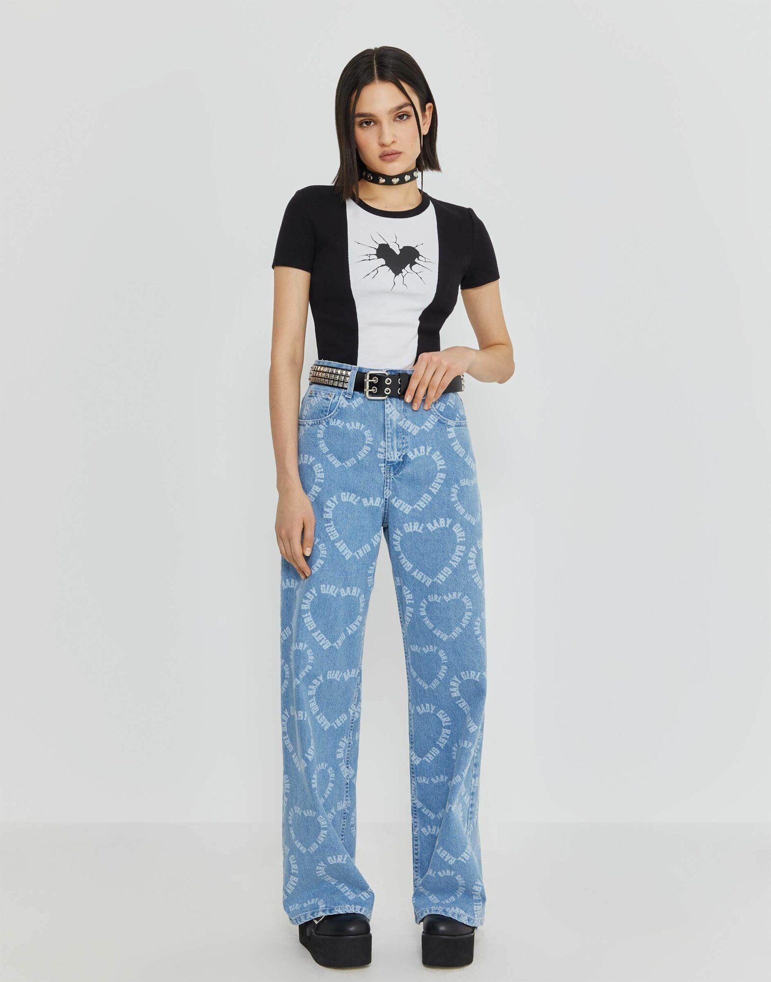 Джинсы Gloria Jeans, размер 18+/170, синий