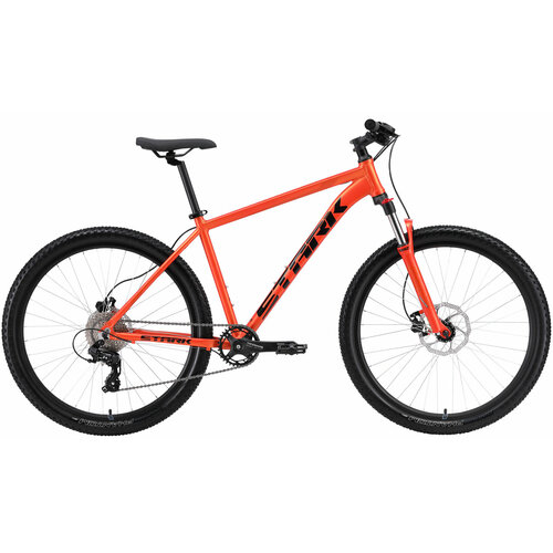 горный велосипед stark indy 29 2 d 2024 18 оранжево желтый 165 174 см Горный велосипед Stark Hunter 27.2 HD (2024) 18 Оранжево-черный (165-174 см)