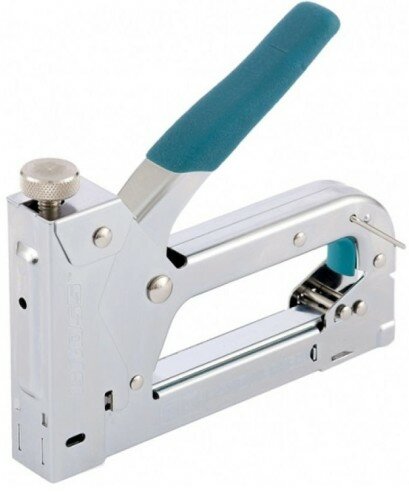 Скобозабиватель ручной GROSS 4-14 мм степлер мебельный регулируемый (handwerker), сталь