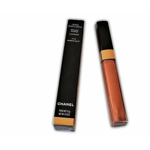 CHANEL Блеск для губ Levres Scintillantes Gloss (цвет 114 Amberlight) блеск для губ lip gloss a levres cristal no 03