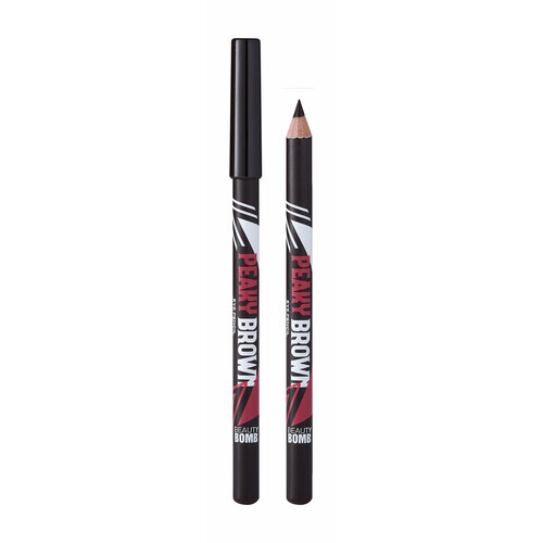 BEAUTY BOMB Карандаш для глаз деревянный Peaky Brown 135 г 02 Коричневый 254₽