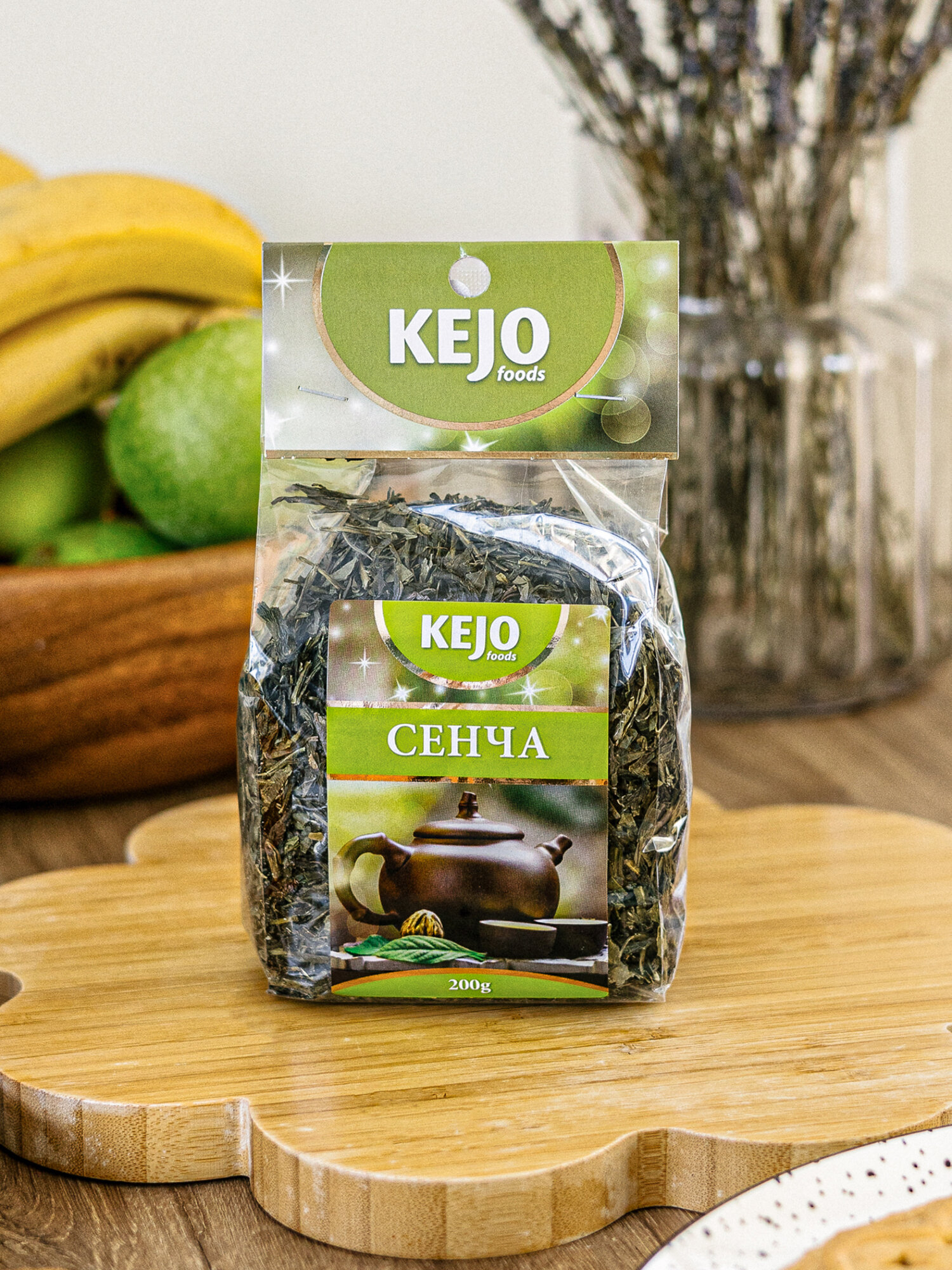 Чай зеленый Сенча КEJOfoods 200 грамм