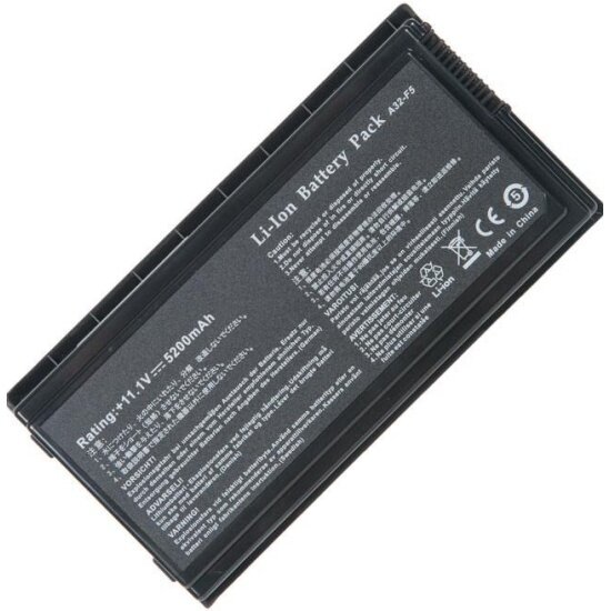 Аккумулятор для ноутбука Rocknparts для Asus F5, X50, X59, 5200mAh, 11.1V