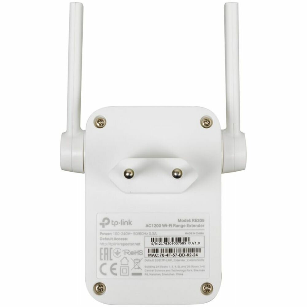 Ретранслятор Wi-Fi сигнала TP-LINK RE305 TP-Link - фото №6