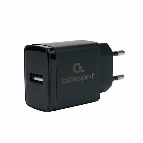 Зарядное устройство Cablexpert 5Вт, 1А, 1хUSB черный