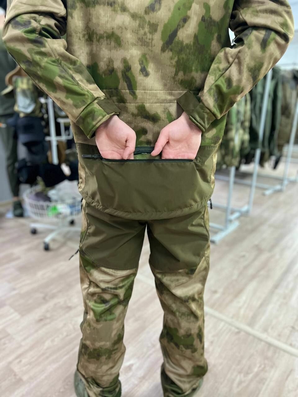 Костюм штурм softshell деми мох — фото 1