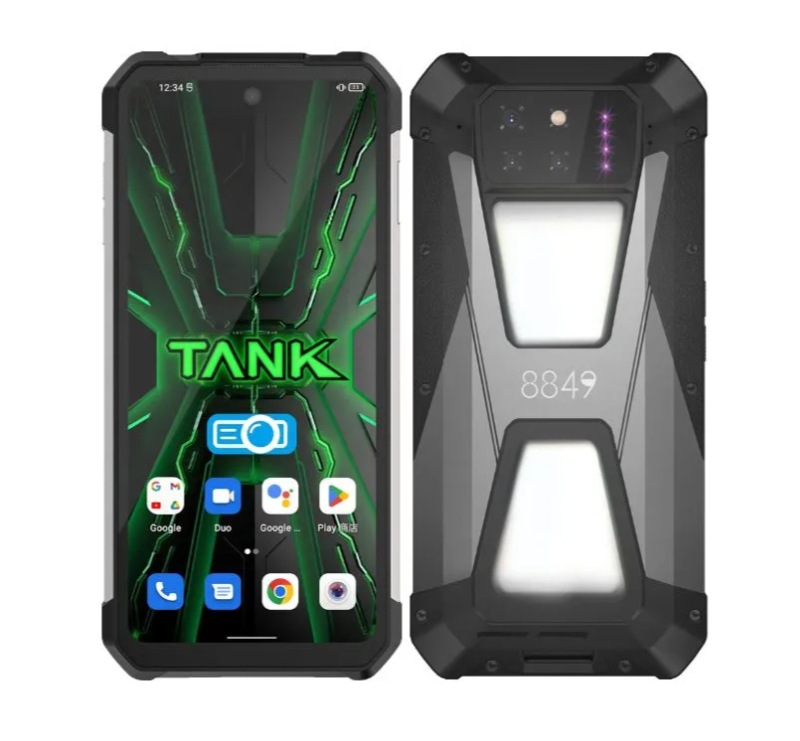 Смартфон Unihertz Tank 3s 12/256 ГБ, Dual nano SIM, черный