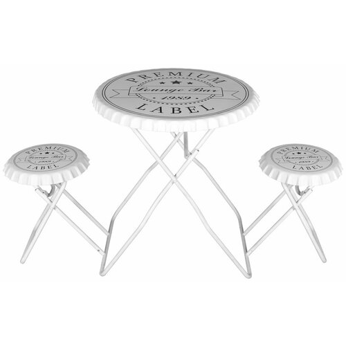 Набор складной мебели Giardino Club 21081 принт, металл