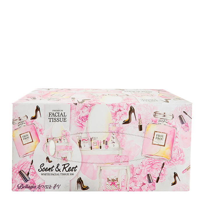 Салфетки бумажные Monalisa Bellagio Romantic Dream Facial Tissue для лица, 300 листов