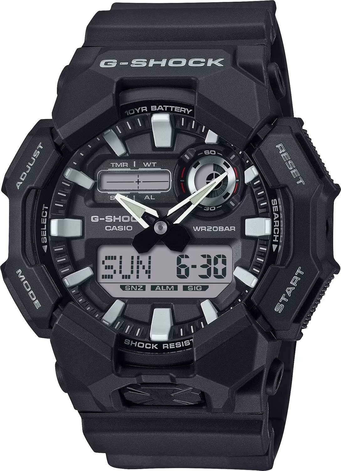 Наручные часы CASIO G-Shock, черный