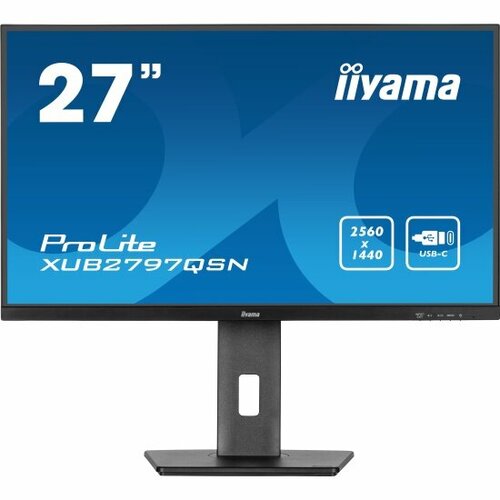 Монитор Iiyama ProLite XUB2797QSU-B1 27 черный 28165₽