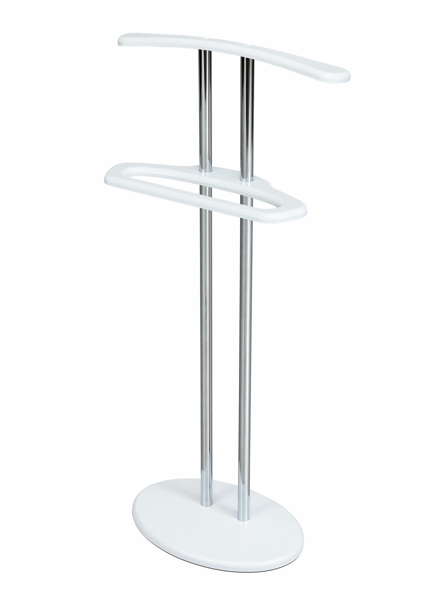 Вешалка напольная для одежды , кронштейн для хранения одежды металл/МДФ — фото 1